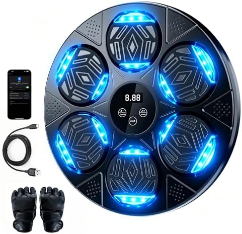 Wall machine with target lights and strike counter.
